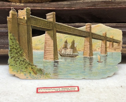 Britannia tubular bridge over - tubular,