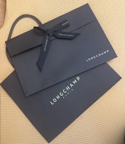 Longchamp large paper gift bag - longchamp,