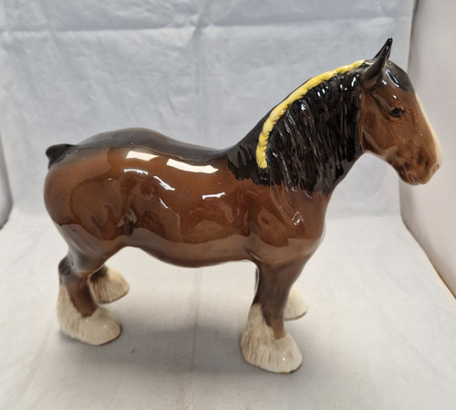 Beswick large male shire horse - beswick,