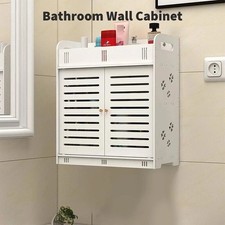 White Bathroom Small Cabinet