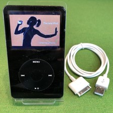 iPod 5Th Gen Video Black 30GB, Wolfson DAC, 2005 A1136 Apple Classic.