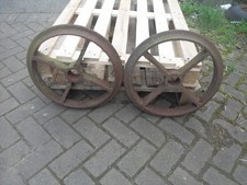 2 X Antique Vintage Cast IRON
