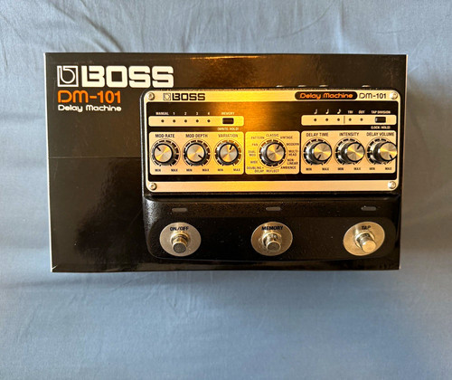 Boss 101 delay machine - boss, dm-101