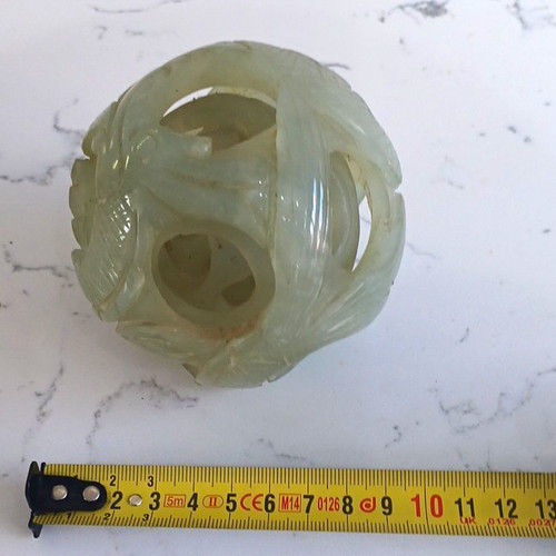 Handcarved jade hardstone - handcarved, jade/hardstone