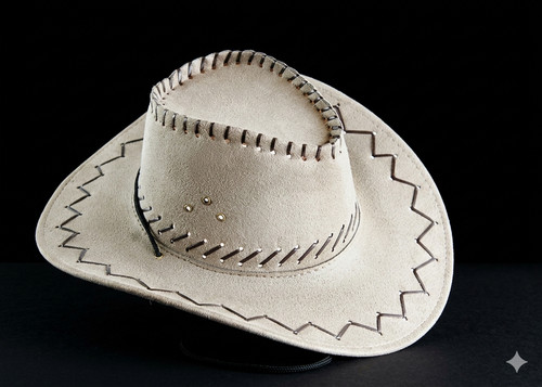 Western outback leather - outback, hat