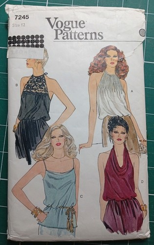 Vintage 70s 80s vogue 7245 - 80s,