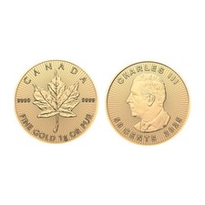 1g Gold Coin Maple Leaf Coin