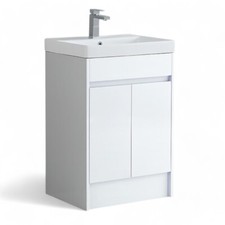 100% Waterproof - White Vanity