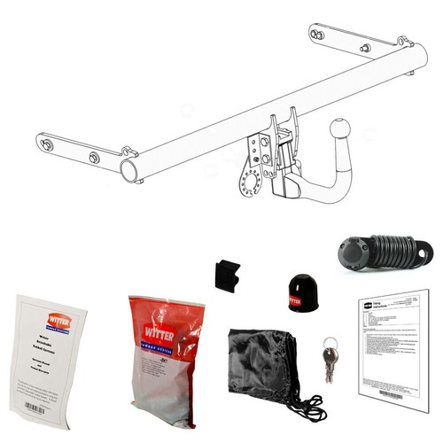 Witter towbar for skoda fabia - towbar,