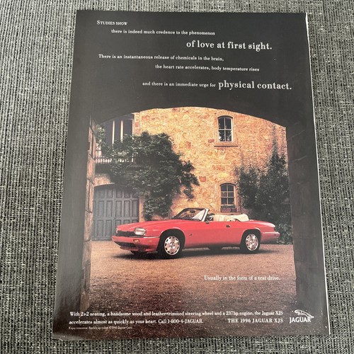 1996 jaguar xjs - convertible, ad