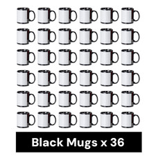Black sublimation mugs with - sublimation,