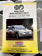 1994 Steyr-Puch Manx National Rally R3 Mintex National Rally Series Programme