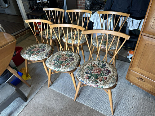 Ercol elm drop leaf oval - ercol,