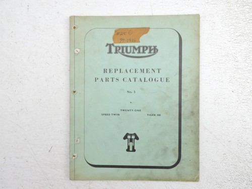 1961 triumph spare parts - triumph,