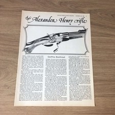 GUNS48 G. BOOTHROYD ARTICLE “THE ALEXANDER HENRY RIFLE”