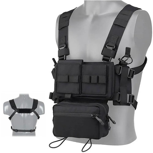 Molle chest rig tactical - molle,