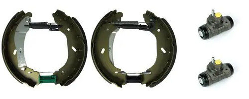 Brake shoes pre - pre-assembled, 56