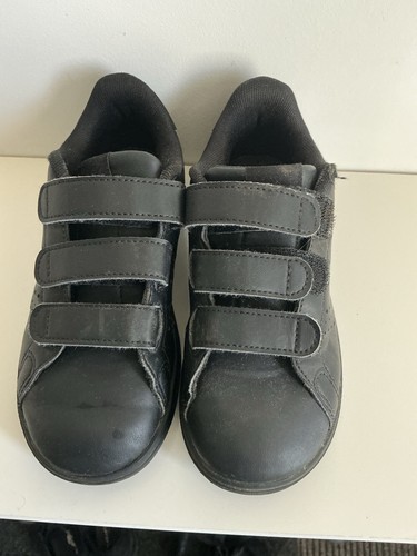 Adidas kids black trainers - kids,