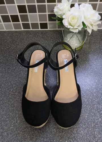 Primark black faux suede - black,
