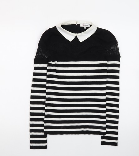 Morgan women black striped - black,