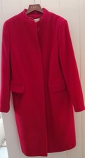 Stunning Red Wool Hobbs Coat