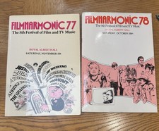 2 x Filmharmonic Festival of Film & TV Music Programmes 1970s