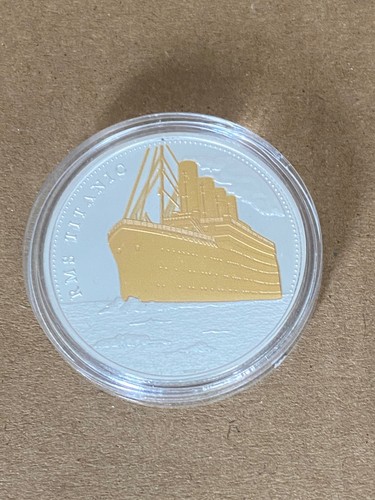 Titanic commemorative coin - titanic,