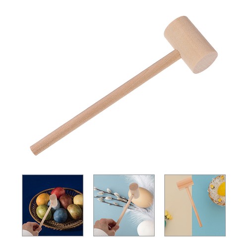 3pcs mini mallets wooden - 3pcs,