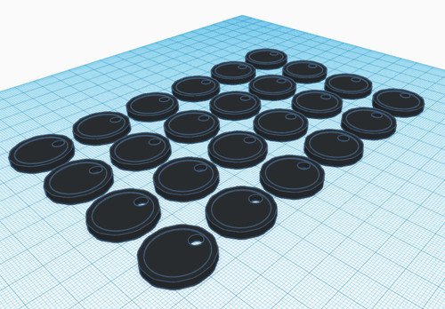 Bulk trolley coin token - bulk,