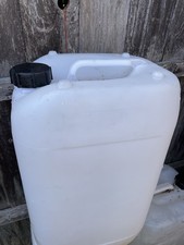1 x 25L LITRE PLASTIC WATER CONTAINER CARRIER FOOD DRUM JERRYCAN JERRICAN