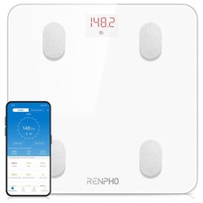 Smart Bathroom Scales Digital Bluetooth Body Fat BMI Health Tracker 180kg