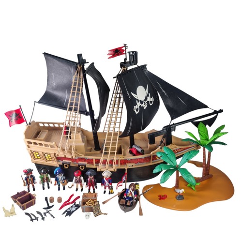 Playmobil pirate raiders ship - pirate, raiders'