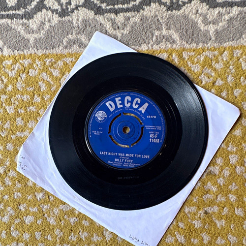 Billy fury last - billy,