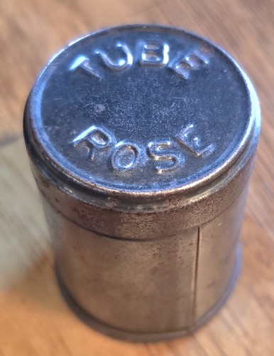 Vintage antique snuff tube - vintage,