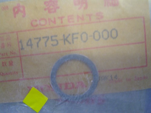 Valve spring seat for - seat, cbr1000f
