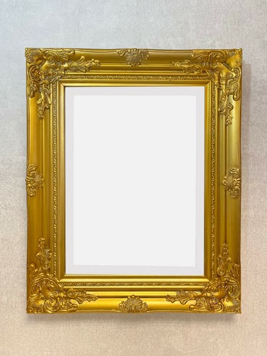 Antique gold ornate - antique, wall