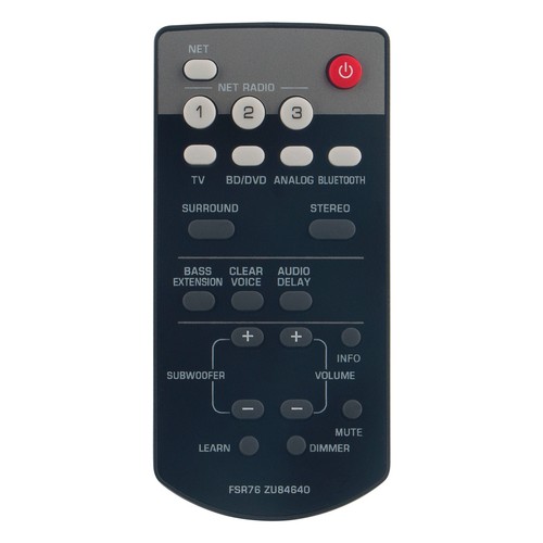 Fsr76 zu84640 replace remote - fsr76,