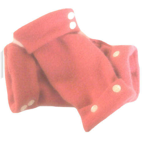 Fingerless gloves pink orange - fingerless,