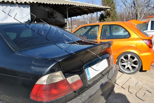 Rear boot trunk spoiler - boot,