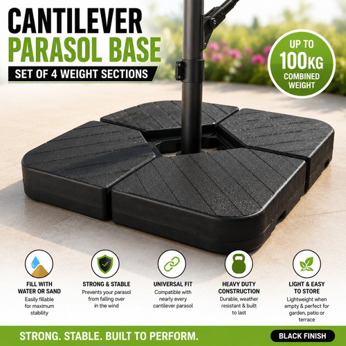 Cantilever parasol base - parasol,