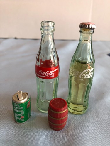 Set coca cola bottles - coca,
