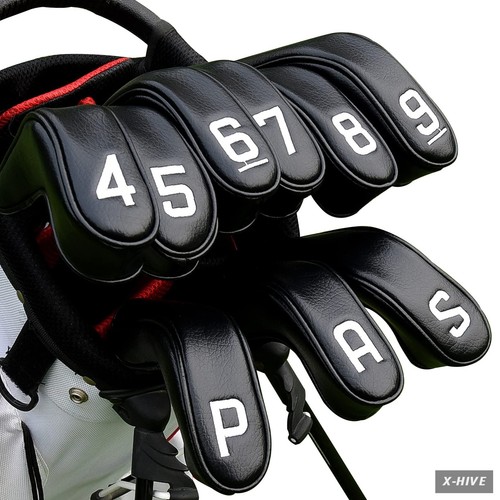 9pcs golf hybrid - iron, head
