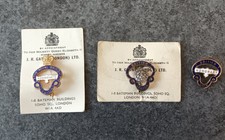 3 Vintage ROYAL BRITISH LEGION badges.