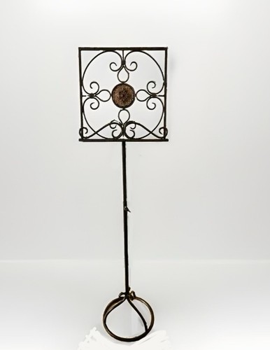 Music stand ornate scrollwork - stand,