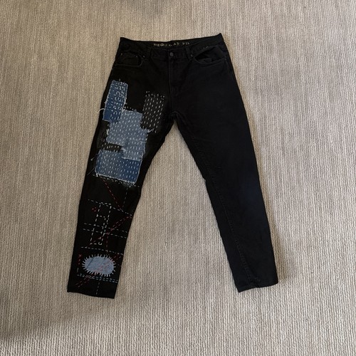 Boro sashiko hand - boro, stitched