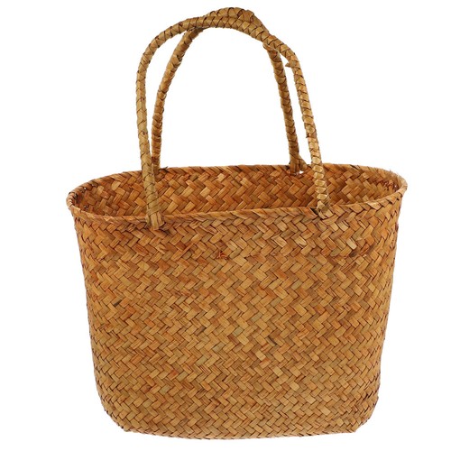 Seagrass baskets food picnic - seagrass,