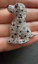 Genuine Swarovski  Dalmatian