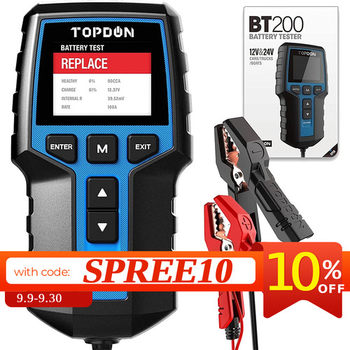 2026 topdon bt200 car battery - car,