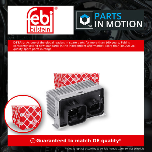 Glow plug control - plug, fits