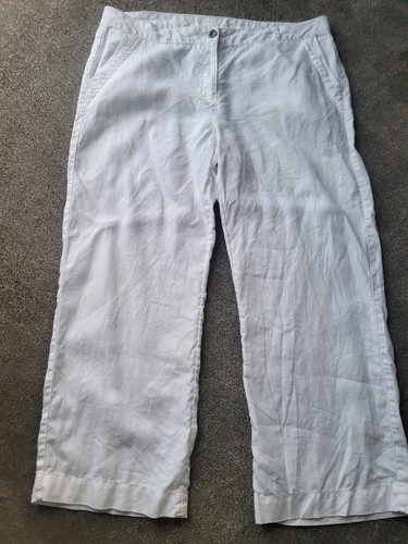White 100 linen womens - white,